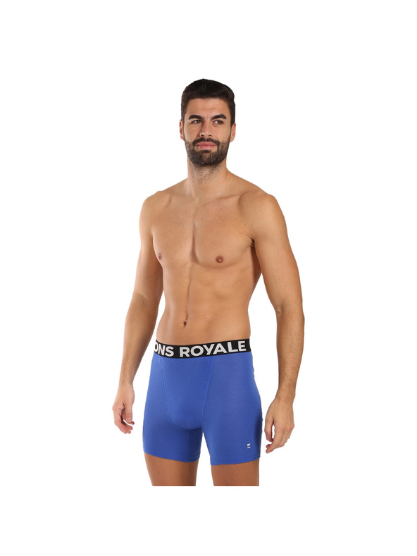 Mons Royale Moške boksarice Mons Royale merino modre