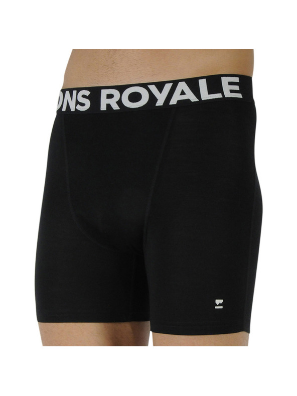 Mons Royale Moške boksarice Mons Royale merino črne