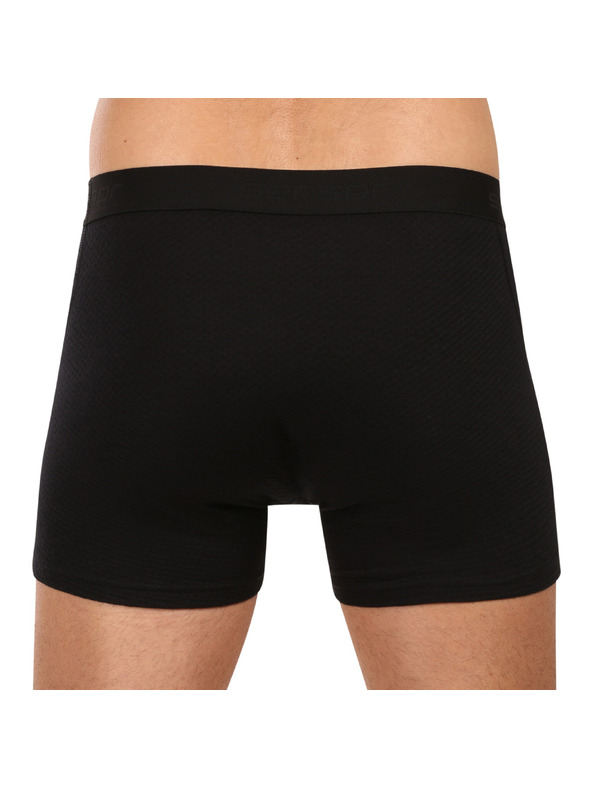 Sensor Moške boksarice Sensor DF merino črne