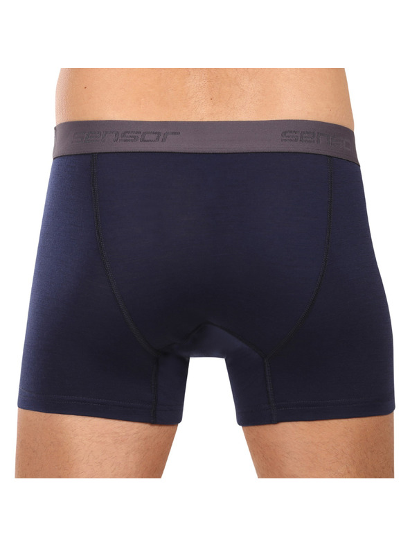 Sensor Moške boksarice Sensor Active merino modre