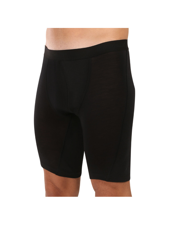 Sensor Moške boksarice Sensor Air Long merino črne