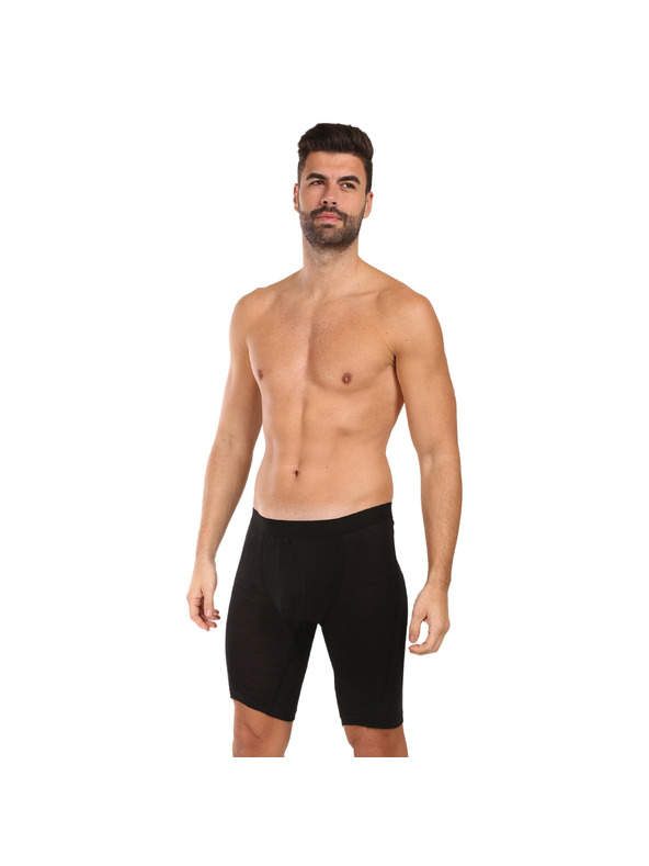 Sensor Moške boksarice Sensor Air Long merino črne