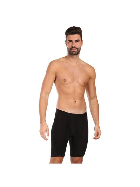 Sensor Moške boksarice Sensor Air Long merino črne