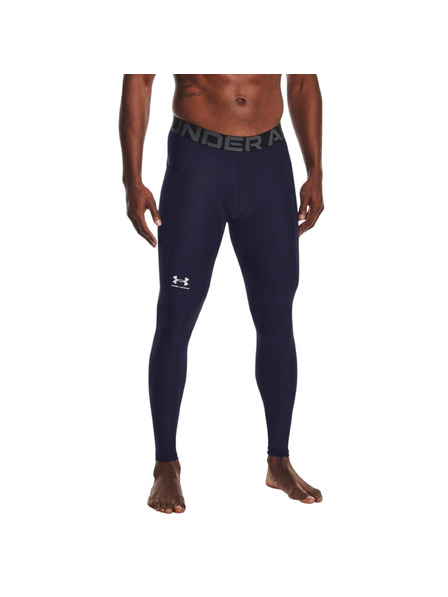 Under Armour Moške legice Under Armour kompresivne modre