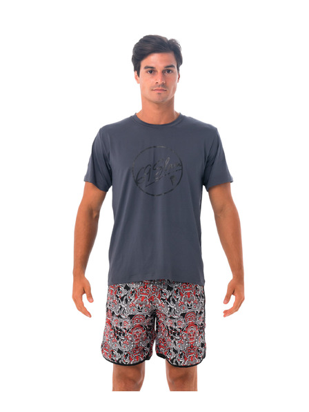69slam Moško t-shirt 69SLAM BUBBLE GREY UPF +30