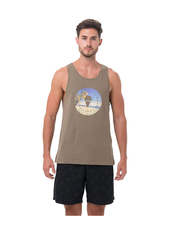 69slam Moško majico 69SLAM GILI ISLE KHAKI