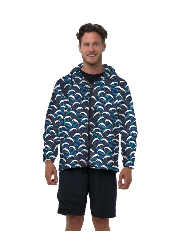 69slam Moška jakna 69SLAM BATIK WAVES