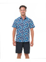 69slam Moška srajca 69SLAM BATIK WAVE