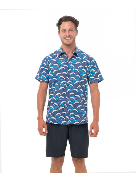 69slam Moška srajca 69SLAM BATIK WAVE