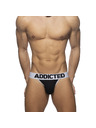 ADDICTED Moški jockstrap Addicted črni