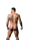Andrew Christian Moški jockstrap Andrew Christian modri ALMOST NAKED