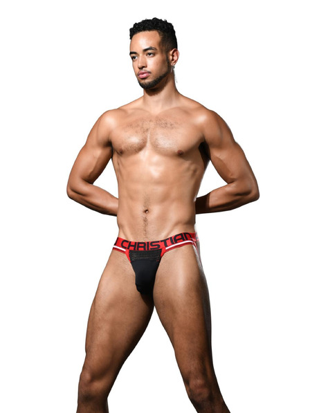 Andrew Christian Moški jockstrap Andrew Christian črn ALMOST NAKED