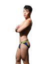 Andrew Christian Moški jockstrap Andrew Christian modri ALMOST NAKED