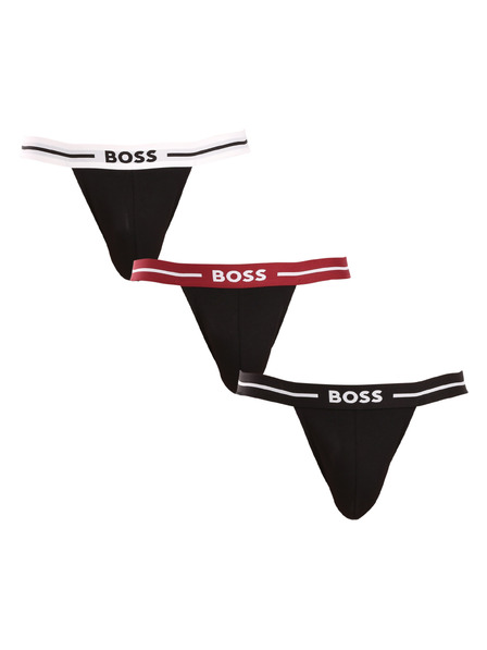 BOSS Komplet treh - moške jockstrap BOSS večbarvne