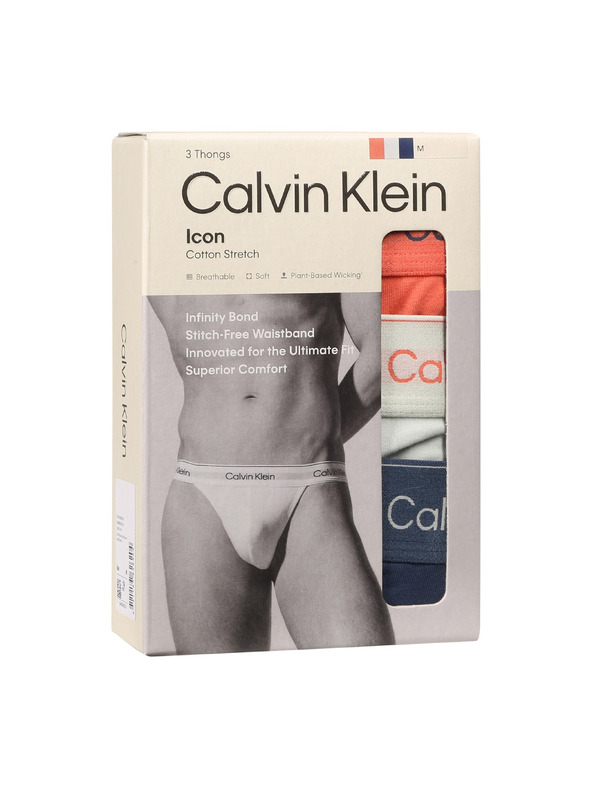 Calvin Klein Komplet treh - moške jockstrap Calvin Klein večbarvne