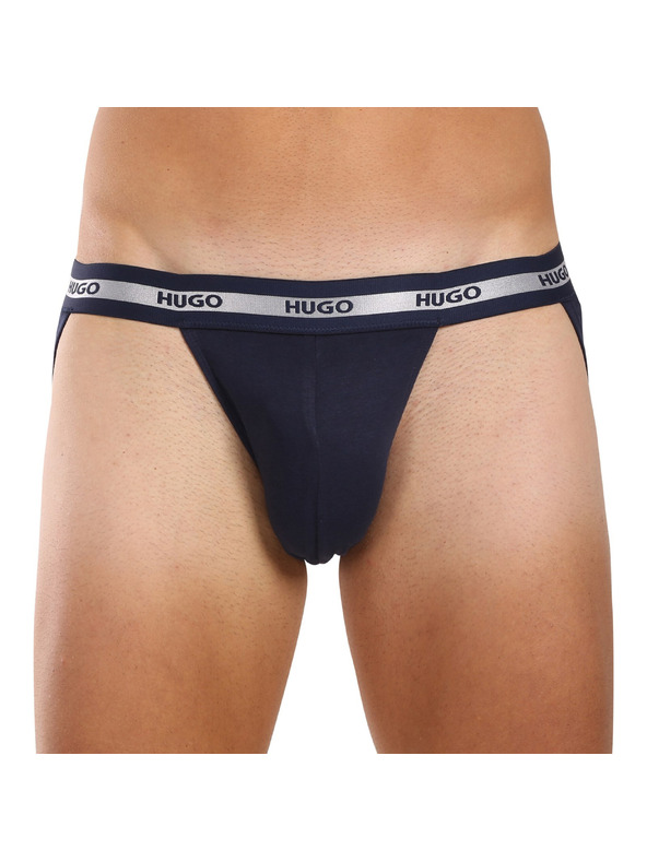 HUGO Komplet treh - moške jockstrap HUGO večbarvne
