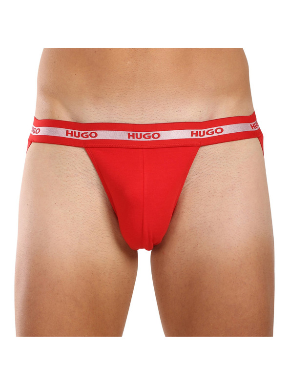 HUGO Komplet treh - moške jockstrap HUGO večbarvne