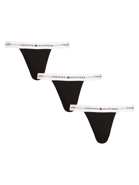 Tommy Hilfiger Komplet treh - moške jockstrap Tommy Hilfiger črne