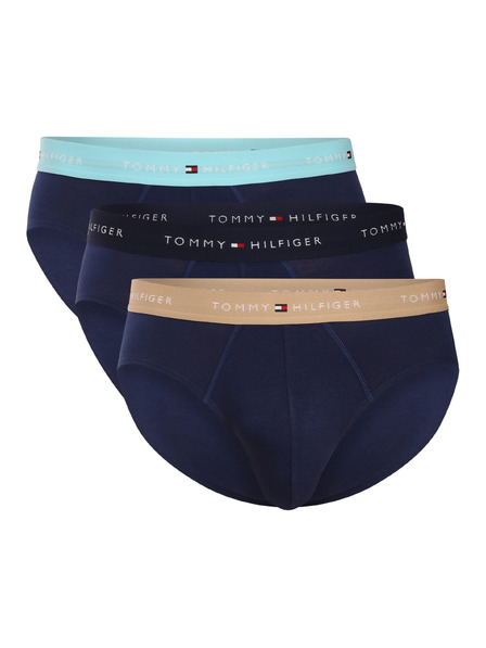 Tommy Hilfiger Komplet trije - moške spodnjice Tommy Hilfiger temno modre