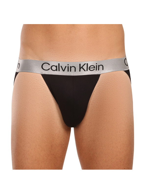 Calvin Klein Komplet treh - moške jockstrap Calvin Klein črne