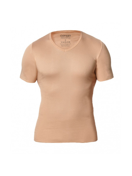 Covert Moški nevidni t-shirt Covert bež