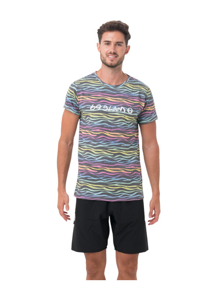 69slam Moški t-shirt 69SLAM ZEBRA NEON HANS