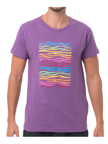69slam Moški t-shirt 69SLAM ZEBRA NEON BE DIFFERENT