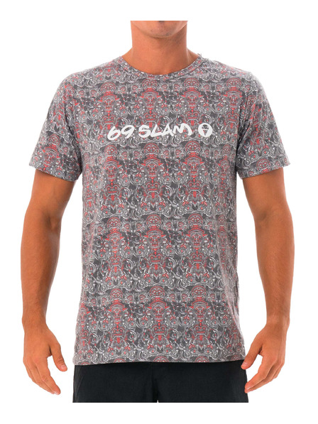 69slam Moška majica 69SLAM TOTEM MASK BLACK HANS