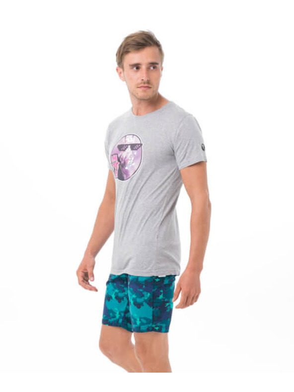 69slam Moška majica 69SLAM VEGAN RABBIT GREY