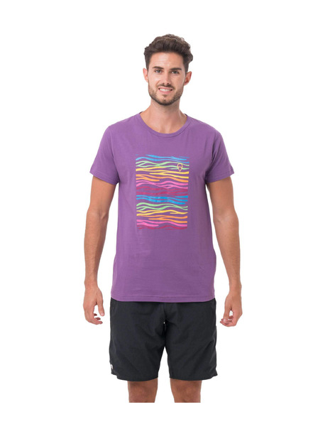 69slam Moška majica 69SLAM ZEBRA NEON PURPLE