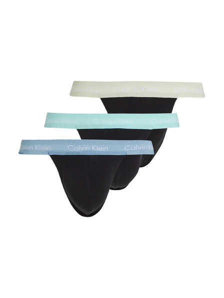 Calvin Klein Komplet treh - moške jockstrap Calvin Klein črne