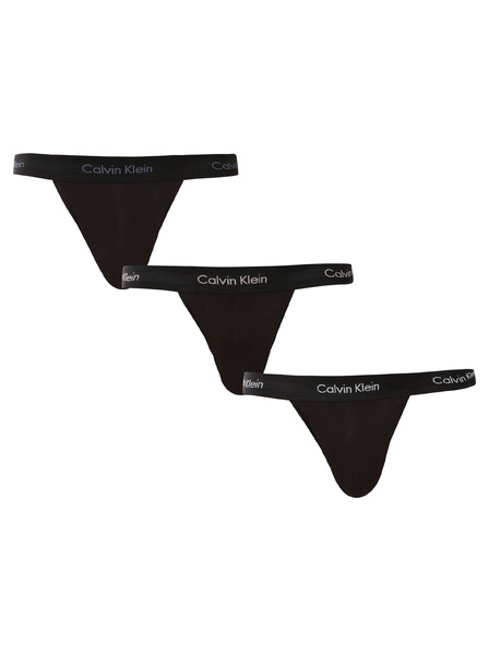 Calvin Klein Komplet treh - moške jockstrap Calvin Klein črne
