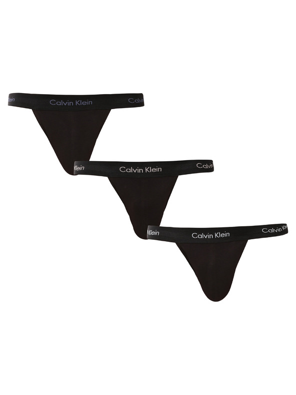 Calvin Klein Komplet treh - moške jockstrap Calvin Klein črne