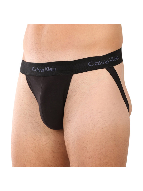 Calvin Klein Komplet treh - moške jockstrap Calvin Klein črne
