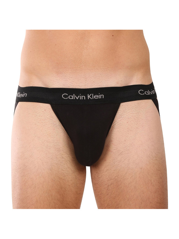 Calvin Klein Komplet treh - moške jockstrap Calvin Klein črne