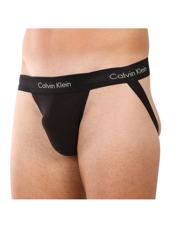 Calvin Klein Komplet treh - moške jockstrap Calvin Klein črne