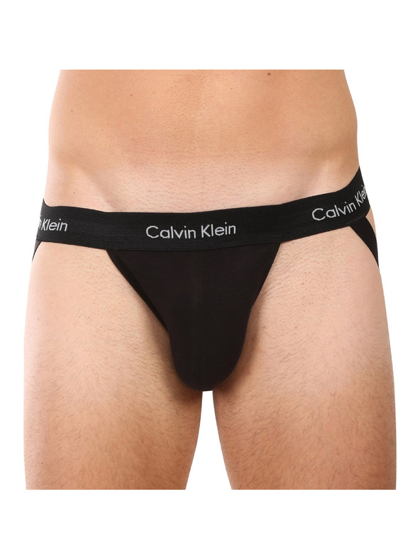 Calvin Klein Komplet treh - moške jockstrap Calvin Klein črne