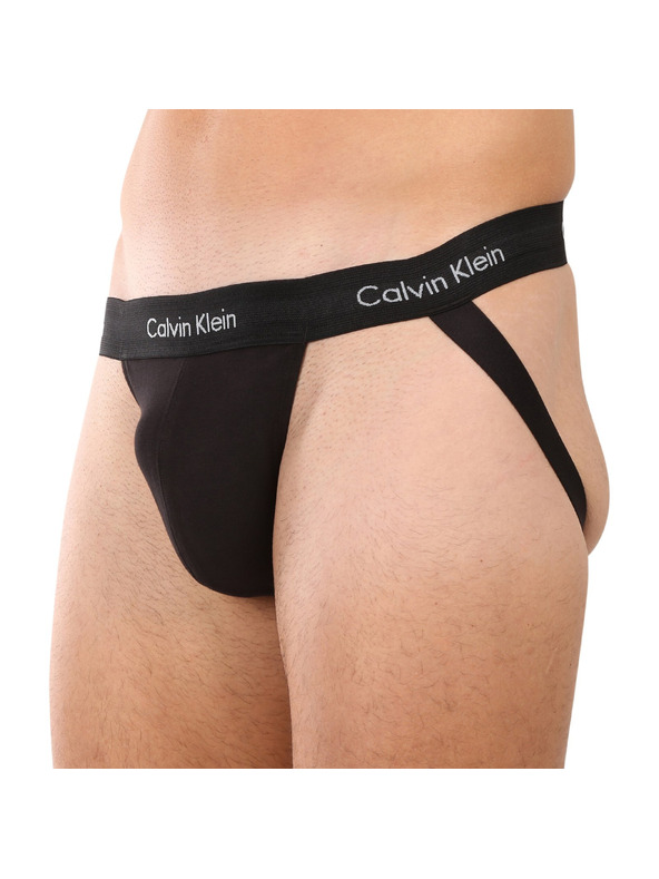 Calvin Klein Komplet treh - moške jockstrap Calvin Klein črne