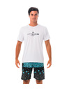 69slam Moška majica 69SLAM TEXTO WHITE UPF +30