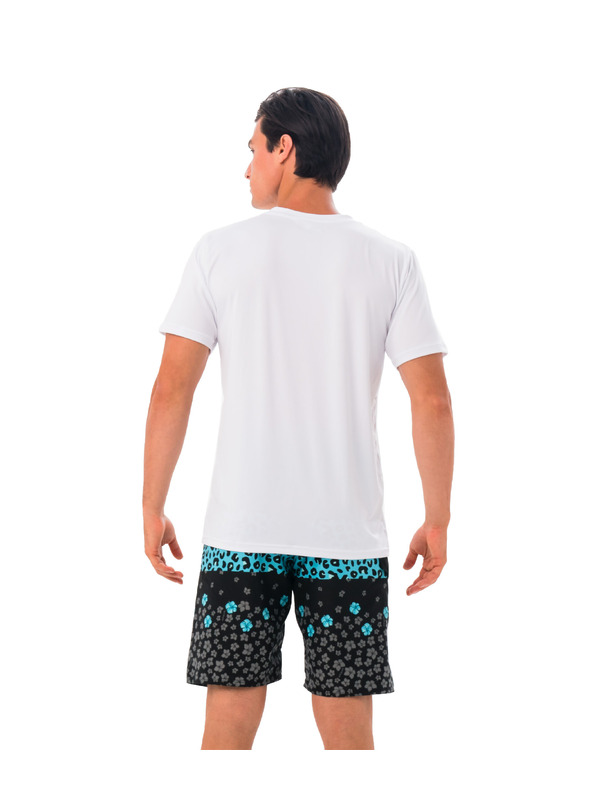 69slam Moška majica 69SLAM TEXTO WHITE UPF +30