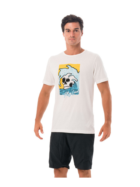 69slam Moška majica 69SLAM SKULL ISLE WHITE