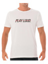 69slam Moška majica 69SLAM PLAYLOUD WHITE DNA