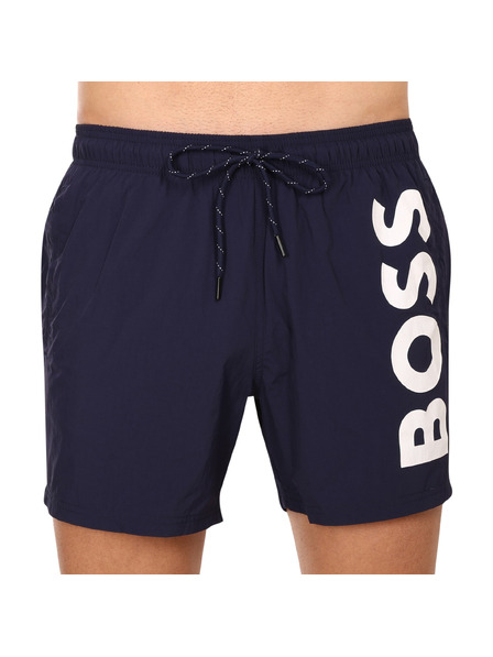 BOSS Temno modre moške kopalke HUGO BOSS Octopus