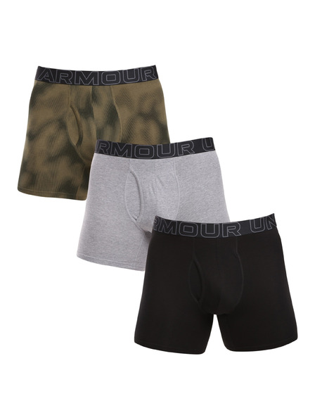 Under Armour Moške boksarice Under Armour M UA Perf Cotton Nov 6in - 3pk