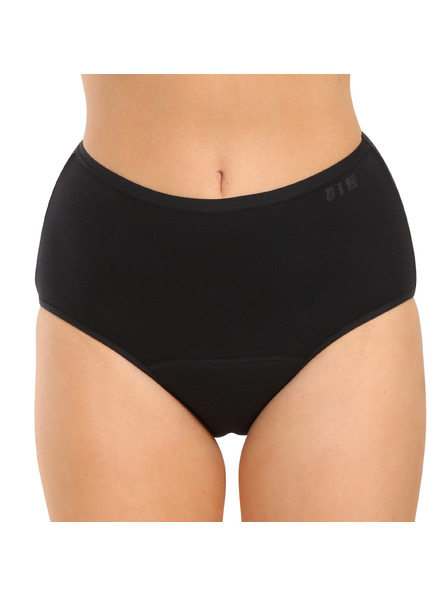Bellinda Black Bellinda Hygiene Midislip ženske menstrualne hlačne nogavice z visokim pasom