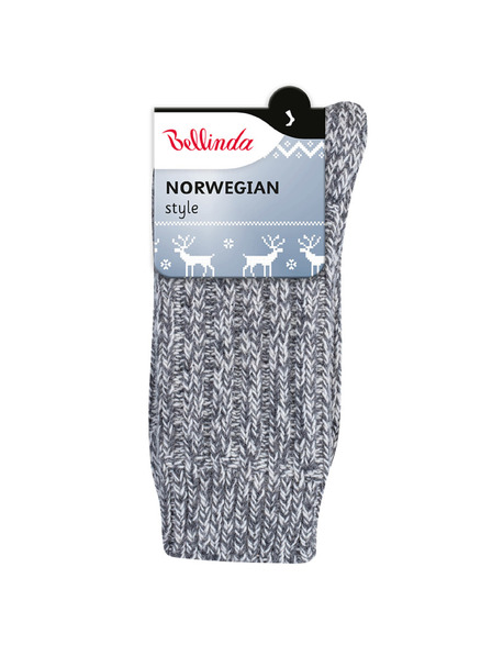 Bellinda Sive unisex zimske nogavice Bellinda NORWEGIAN STYLE SOCKS