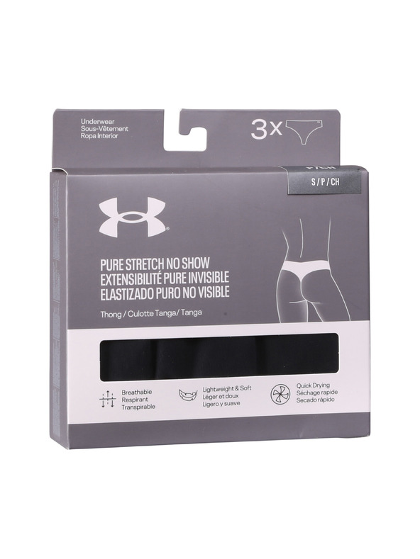 Under Armour Ženske tangice Under Armour UA Pure Stretch NS (3pk)