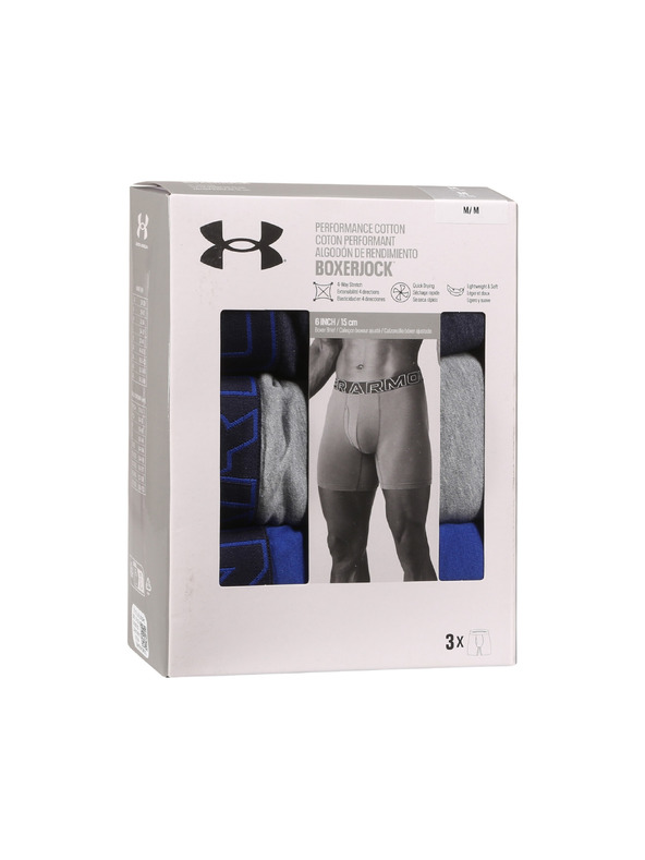 Under Armour Moške bokserice Under Armour M UA Perf Cotton (3pk)