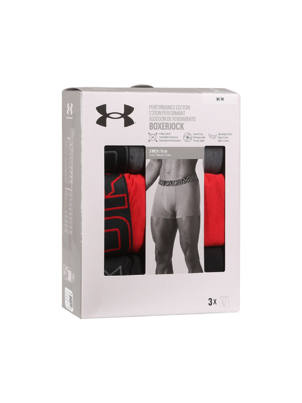 Under Armour Moške bokserice Under Armour M UA Perf Cotton (3pk)