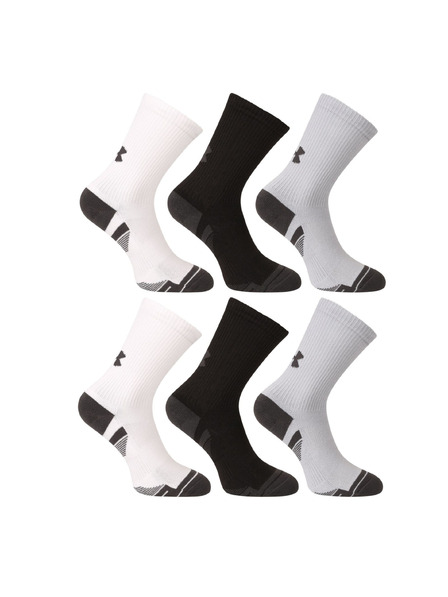 Under Armour Unisex nogavice Under Armour Unisex UA Perf Tech 6pk Crew